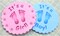 3.5-Inch It's a Boy and It's a Girl Cookie Stencils | C064 by Designer Stencils | Cookie Decorating Tools | Baking Stencils for Royal Icing, Airbrush, Dusting Powder | Reusable Plastic Food Grade Stencil for Cookies | Easy to Use